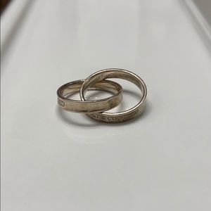 Tiffany & Co Interlocked Ring - Size 7